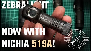 Zebralight SC53c N with Nichia 519a [upl. by Asilaj938]