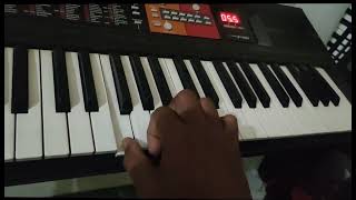 Casio Kushal  jabilli Kosam Akasamalle song piano notes New video trending [upl. by Josias635]