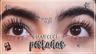 👁👁 ¿Como OSCURECER y CRECER PESTAÑAS de forma NATURAL  OSCURECER CEJA [upl. by Nitsyrc908]