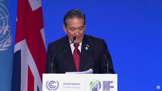 Discurso del Presidente Laurentino Cortizo Cohen  COP 26 [upl. by Intruoc344]