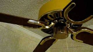 Rare gear driven ceiling fan [upl. by Nodle]