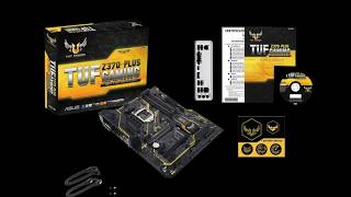 ASUS TUF Z370PLUS GAMING Motherboard PC [upl. by Laved490]