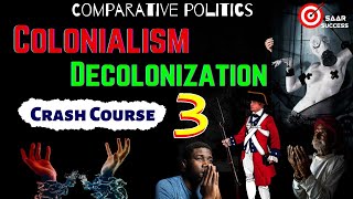 Colonialism amp Decolonisation Colonialism  Comparative Politics Crash Course [upl. by Nyvrem]