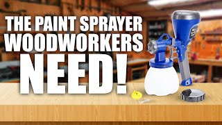 The Best Paint Sprayer for Beginner Woodworkers [upl. by Munafo]