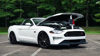 Roush Mustang SUPERCHARGED Convertible walk around ULTRA RARE [upl. by Calvin411]