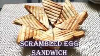 Scrambled Egg Sandwich Recipe [upl. by Hedgcock]