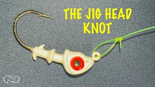 THE JIG HEAD KNOT FOR MORE ACTION ON YOUR LURES [upl. by Quartana679]