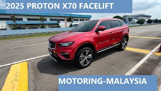 2025 PROTON X70 SUV Facelift  Preview amp Test Drive [upl. by Alberik]