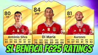 ‘SL BENFICA’ EAFC 25 RATINGS ftDi María António Silva Aursnes amp More FIFA 25 Ratings [upl. by Shelia]