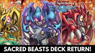 10 WIN STREAK 100 SACRED BEAST DECK  SUBIENDO A KOG YuGiOh Duel Links DuelLinks [upl. by Robinetta]