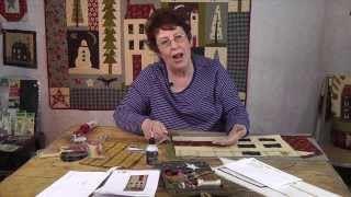 Applique with Jan Patek Big House Pattern Tips amp Tricks [upl. by Neelahtak]