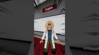 Jai imité mon professeur jusquà ce quelle me vire 😳 roblox [upl. by Auod]