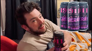 1911 Black Cherry Hard Cider Review [upl. by Eleahcim730]