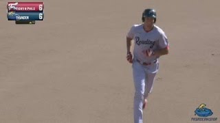 Readings Cozens belts his 40th home run [upl. by Adnilec]