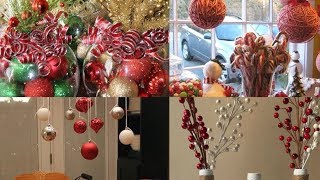 DECORACIONES DE NAVIDAD CON ESFERASMAUALIDADES NAVIDAD [upl. by Reeher649]