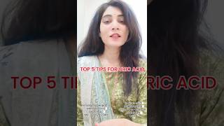 top 5 tips for uric acid  drkiran saini  shorts healthtips kidneystone [upl. by Glassco652]