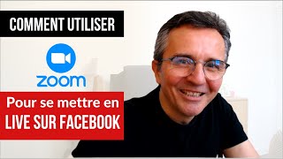 Comment utiliser ZOOM pour faire un live sur les réseaux sociaux [upl. by Procora]