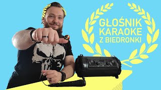 HYKKER karaoke  test głośnika z Biedronki za 150 zł [upl. by Ataynik]