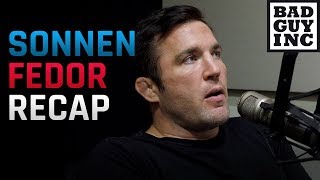 An insiders perspective Chael Sonnen vs Fedor Emelianenko [upl. by Laehcym]