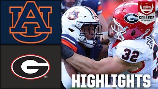 Georgia Bulldogs vs Auburn Tigers  Full Game Highlights [upl. by Deming]