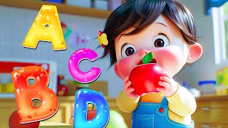 New ABC Song for Kids  Part 01  TinyGeniusTV Nursery Rhymes amp Kids Songs [upl. by Eilahs760]