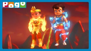 Do Ka Dum 👊 Duniya in Danger😱  Chhota Bheem and Little Singham  Cartoon for Kids  Only on POGO [upl. by Reggis927]