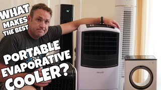 What portable evaporative cooler is best I tried these swamp coolers to find out [upl. by Norramic]