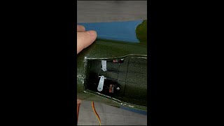 How to install rudder and elevator servos control horns on RC plane [upl. by Laoj]