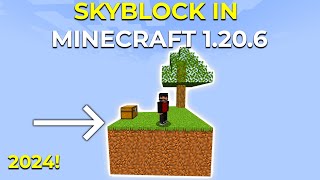 How to play SKYBLOCK 1206 in Minecraft [upl. by Otrebmal]