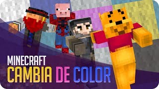 Cambia de color o  Minecraft [upl. by Asirrak]