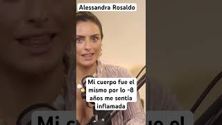 Alessandra Rosaldoen mis estudios d sangre siempre me salía inflamaciónno sabía era por el alcohol [upl. by Crescentia]