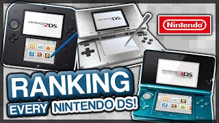 The DEFINITIVE Ranking of EVERY Nintendo DS Console [upl. by Mccartan381]