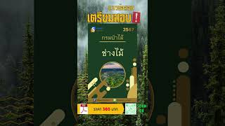 แนวข้อสอบช่างไม้ กรมป่าไม้ พร้อมเฉลยล่าสุด 2567 แนวข้อสอบพร้อมเฉลย เฉลยข้อสอบ [upl. by Domenic979]