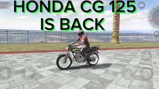 HONDA CG 125 IS BACK [upl. by Axel]