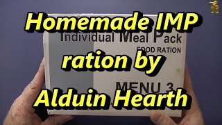 MRE Review  Homemade Ration  Individual Meal Pack  Alduin Hearth [upl. by Animas]