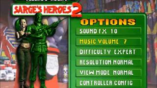 Army Men Sarges Heroes 2 N64 Full Walkthrough HD 60FPS  Expert Mode [upl. by Hamilton]