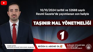 Taşınır Mal Yönetmeliği 1 [upl. by Bruni]