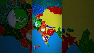 India and china friendship vs USA countryballs mapchart funny mapper nutshell 2024 india [upl. by Ahearn]