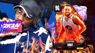 NBA 2K24 MyTEAM Mobile Is INSANE Packs amp Curry Gameplay [upl. by Llehsor]