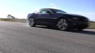 Hennessey Supercharged HPE600 Camaro Fly By [upl. by Yruoc175]