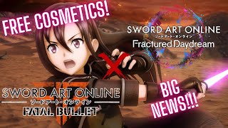 SAO FRACTURED DAYDREAM X FATAL BULLET COLLAB NEWS [upl. by Fassold]