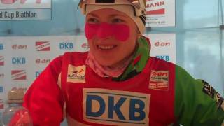 Darya Domracheva  A Very Cold Oslo Pursuit [upl. by Eynttirb]