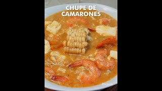 Chupe de camarones  Receta peruana [upl. by Nidnerb597]