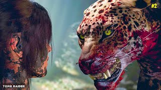 Fighting Jaguar  Shadow Of The Tomb Raider Gameplay 2 [upl. by Coplin179]