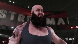 WWE 2K19 Braun Strowman Entrance PS4Xbox OnePC [upl. by Gianina]