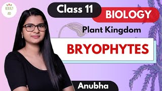 Class 11  Bryophytes Plant Kingdom  NCERT [upl. by Noside]