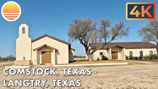 Comstock Texas to Langtry Texas Drive with me on a Texas highway [upl. by Dirk]