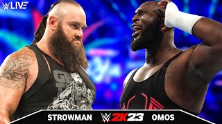 Braun Strowman vs Omos  Last Man Standing Match  Oct 13 2024 [upl. by Miriam]