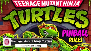 Pocket Pinball Tutorial  Teenage Mutant Ninja Turtles Stern [upl. by Hcirteid]