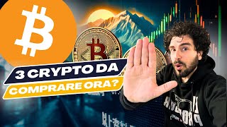 Previsioni Crypto 3 da COMPRARE SUBITO e 1 da VENDERE  Trading Plan Settimanale [upl. by Ytomit]